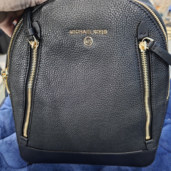 black leather backpack with gold zippers !SALE! NGIL Faux Mini This XL edition of our beloved Montana Backpack makes the ultimate essential for moms Hammitt Hunter Black Brushed Gold
